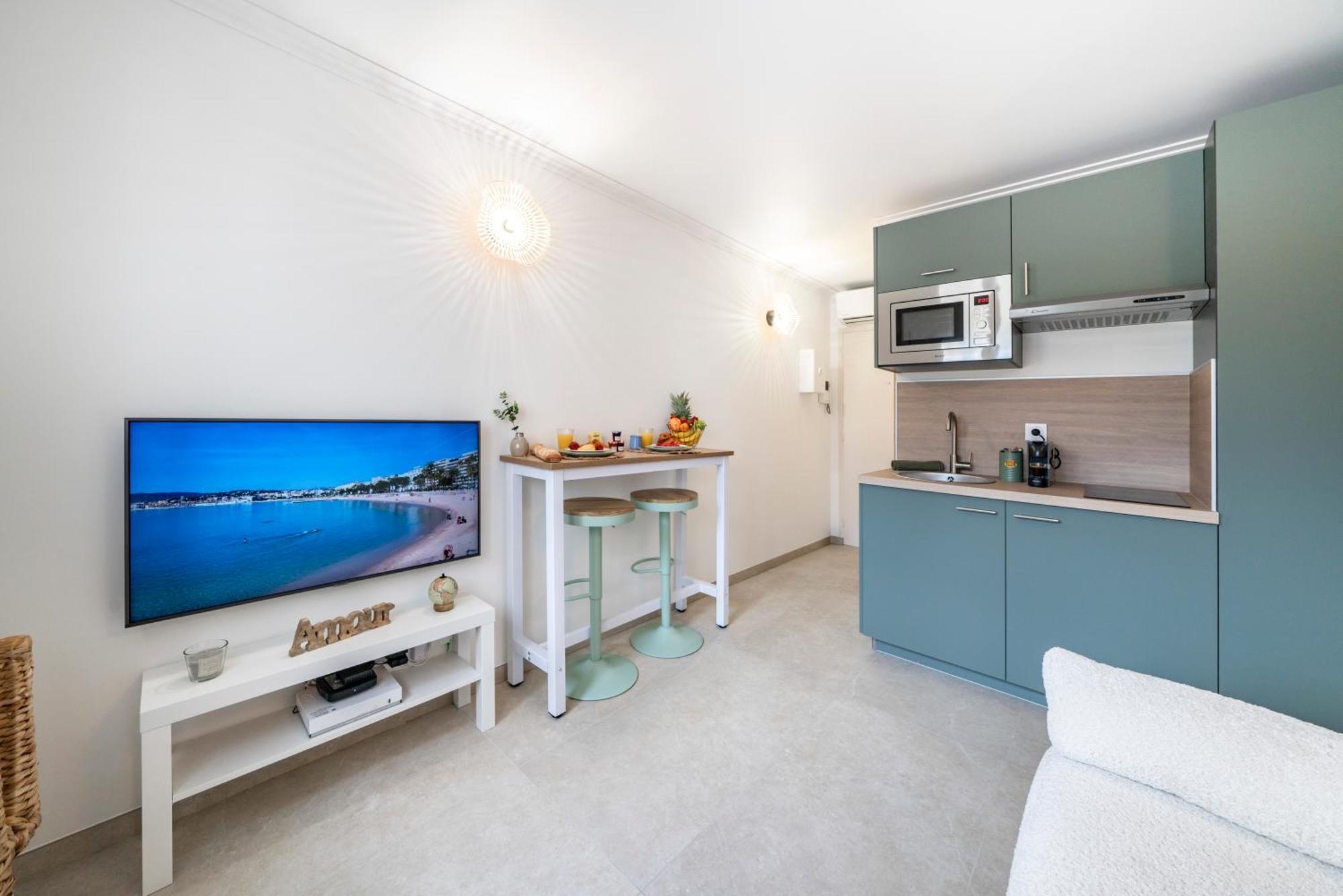 Appartamento Banane 2 Min Croisette Mitoyen Martinez Cannes